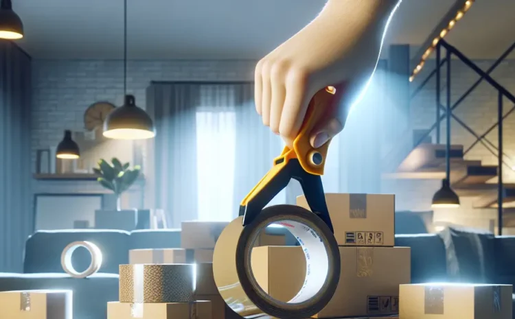 An image illustrating La Guía Definitiva de Cintas de Embalaje: Elige la Cinta Perfecta para tu Mudanza