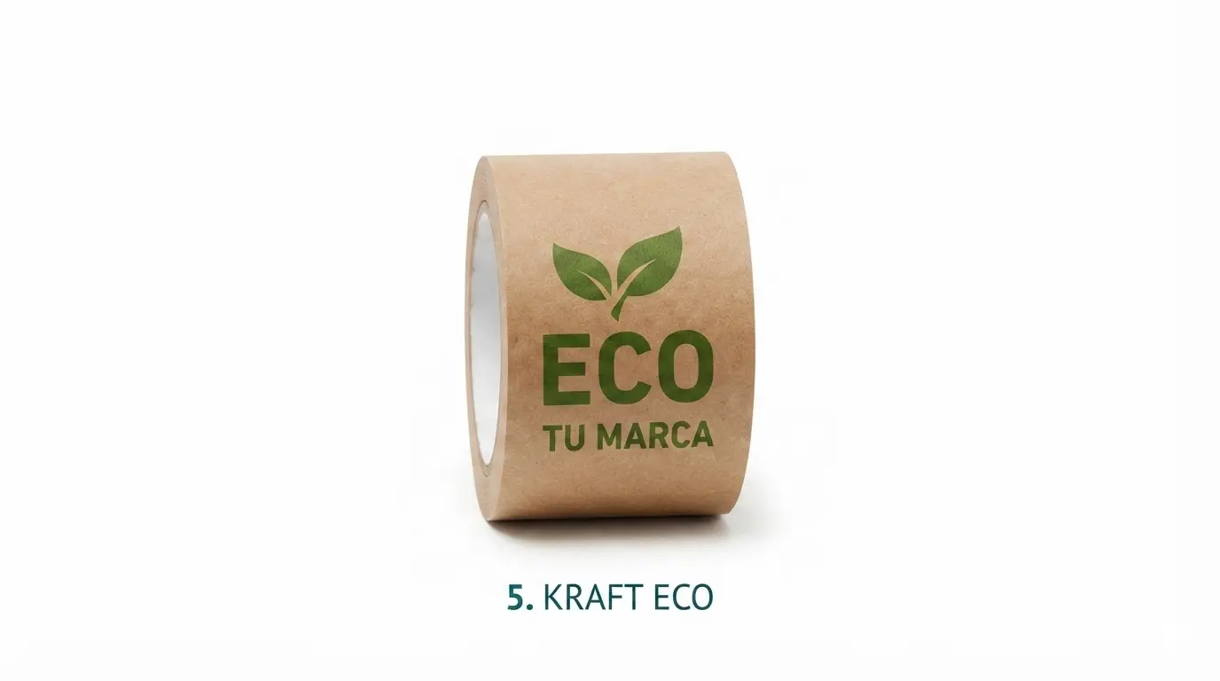 Precinto Personalizado PVC Kraft Eco Sostenible