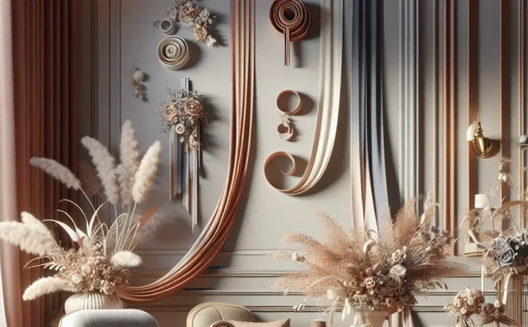 An image illustrating Cintas Decorativas: La Experticia de "Tu Precinto Personalizado" para Muebles y Ambientes Exclusivos