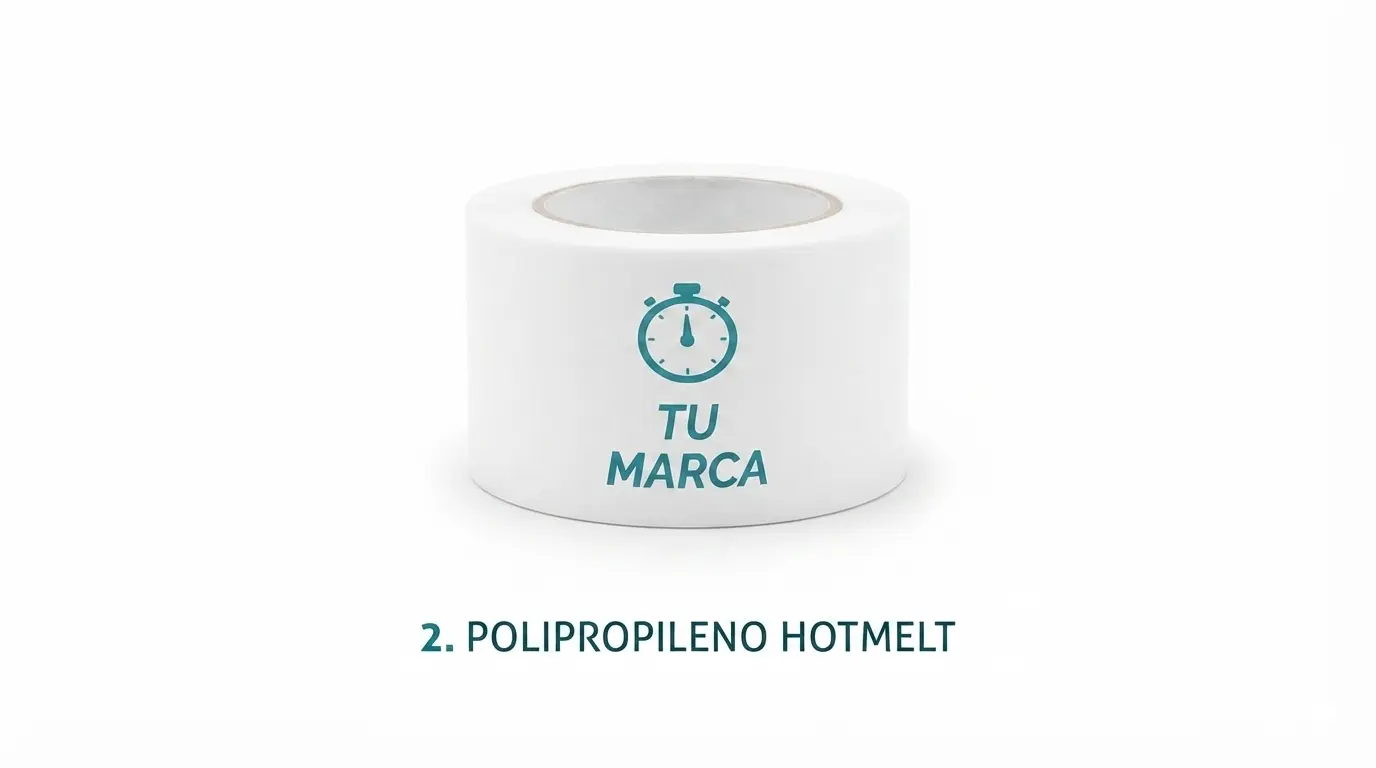 Precinto Personalizado Polipropileno Hotmelt