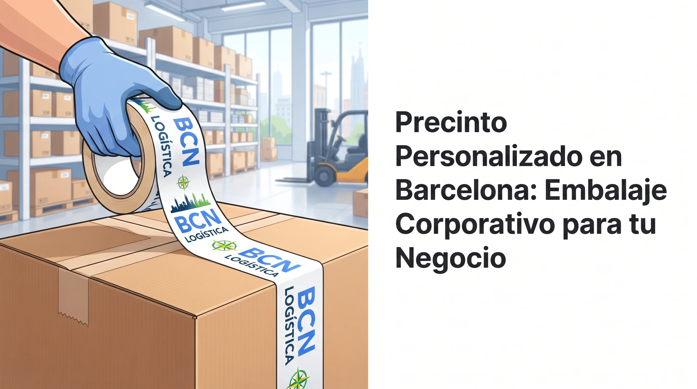 Precinto Personalizado en Barcelona: Embalaje Corporativo para tu Negocio
