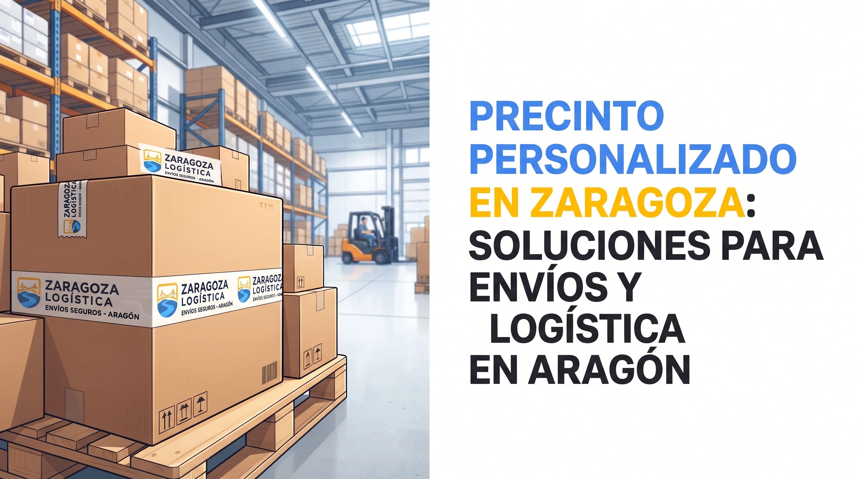 Precinto Personalizado en Zaragoza: Soluciones para Envíos y Logística en Aragón